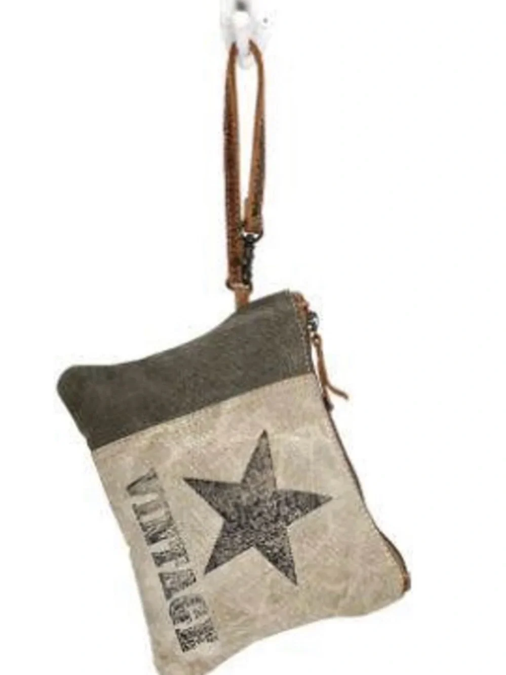 Myra Bag canvas wristlet